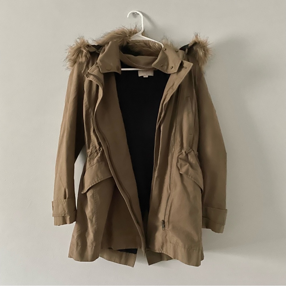 Loft fur hood parka anorak